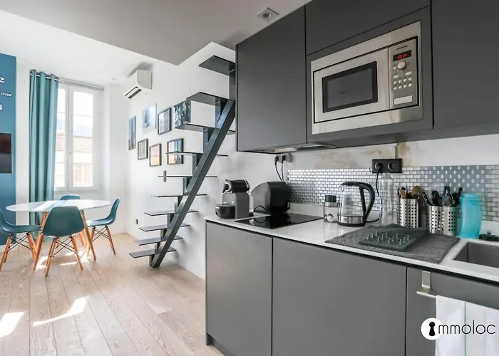 Air-Conditioned Studio In The Port Of Nice Appartement *